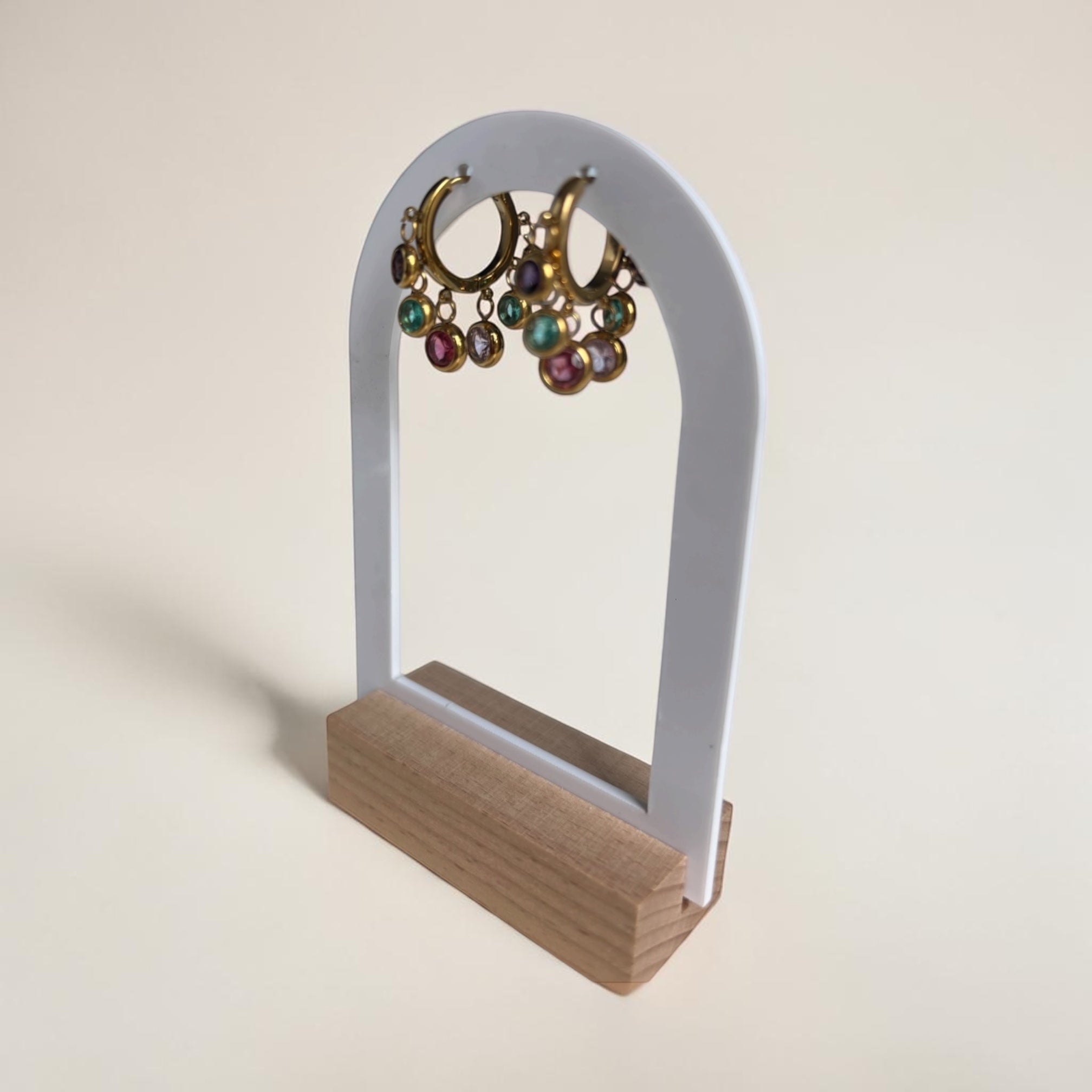 The ‘Happy’ hoop earrings