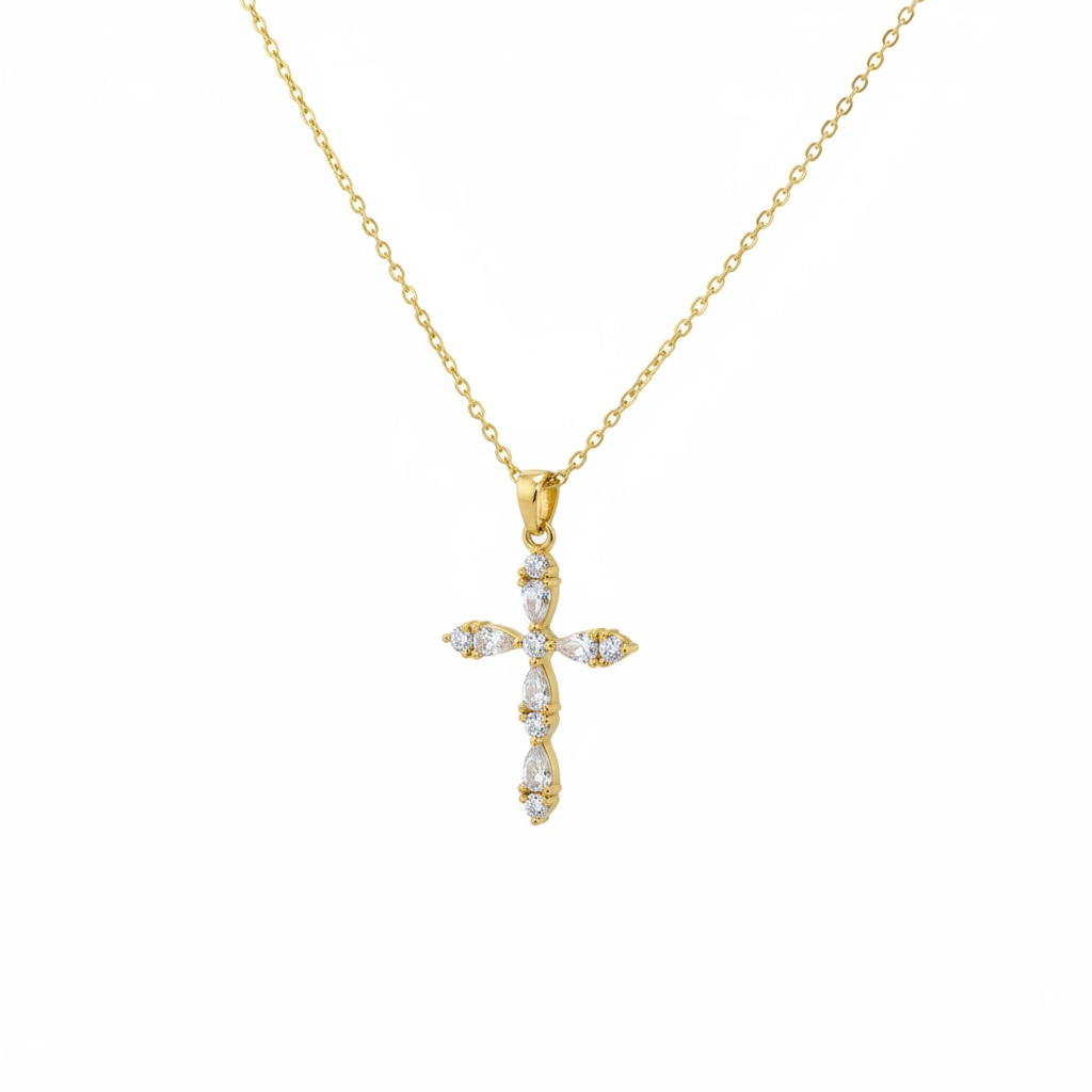 Diamanté cross