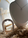 Silver heart matching set