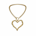 Large heart necklace