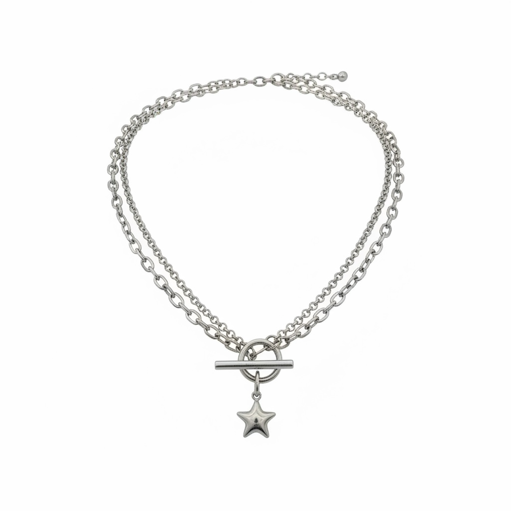 Layered necklace