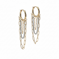 Multi chain earrings