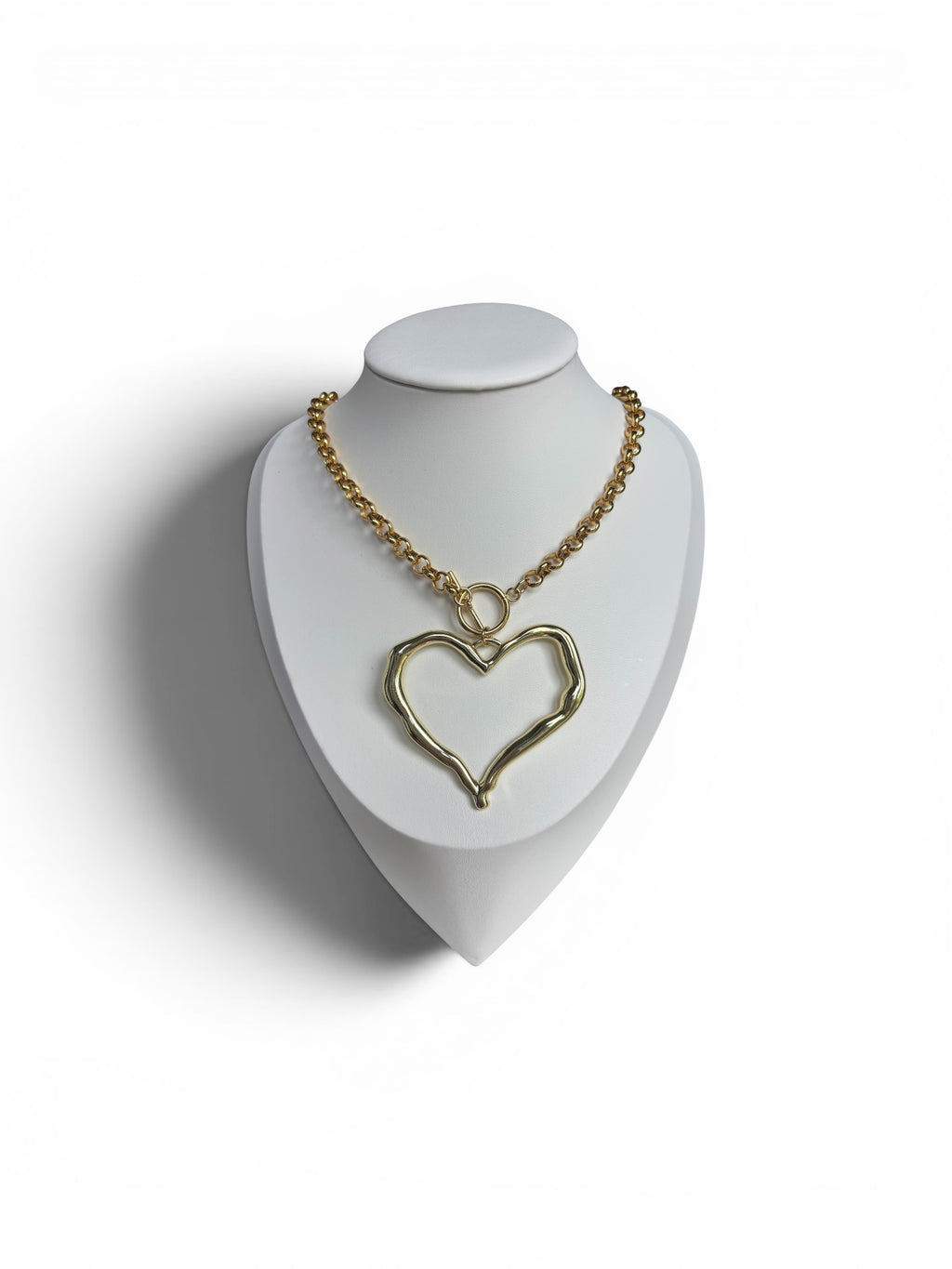 Large heart necklace
