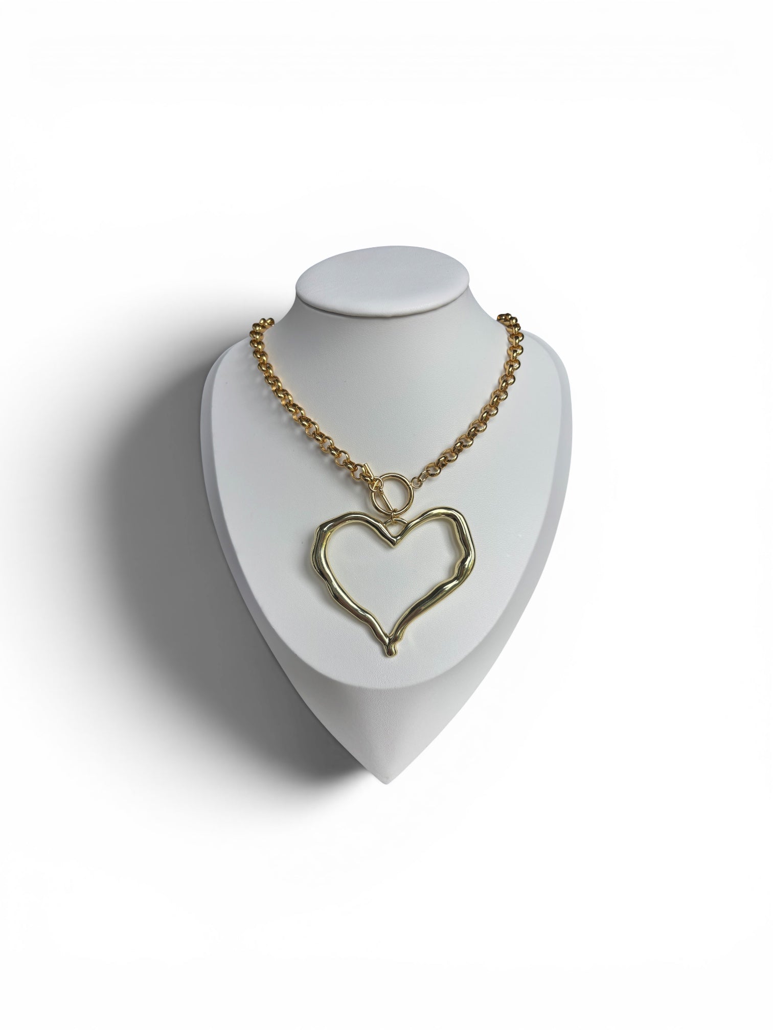 Large heart necklace