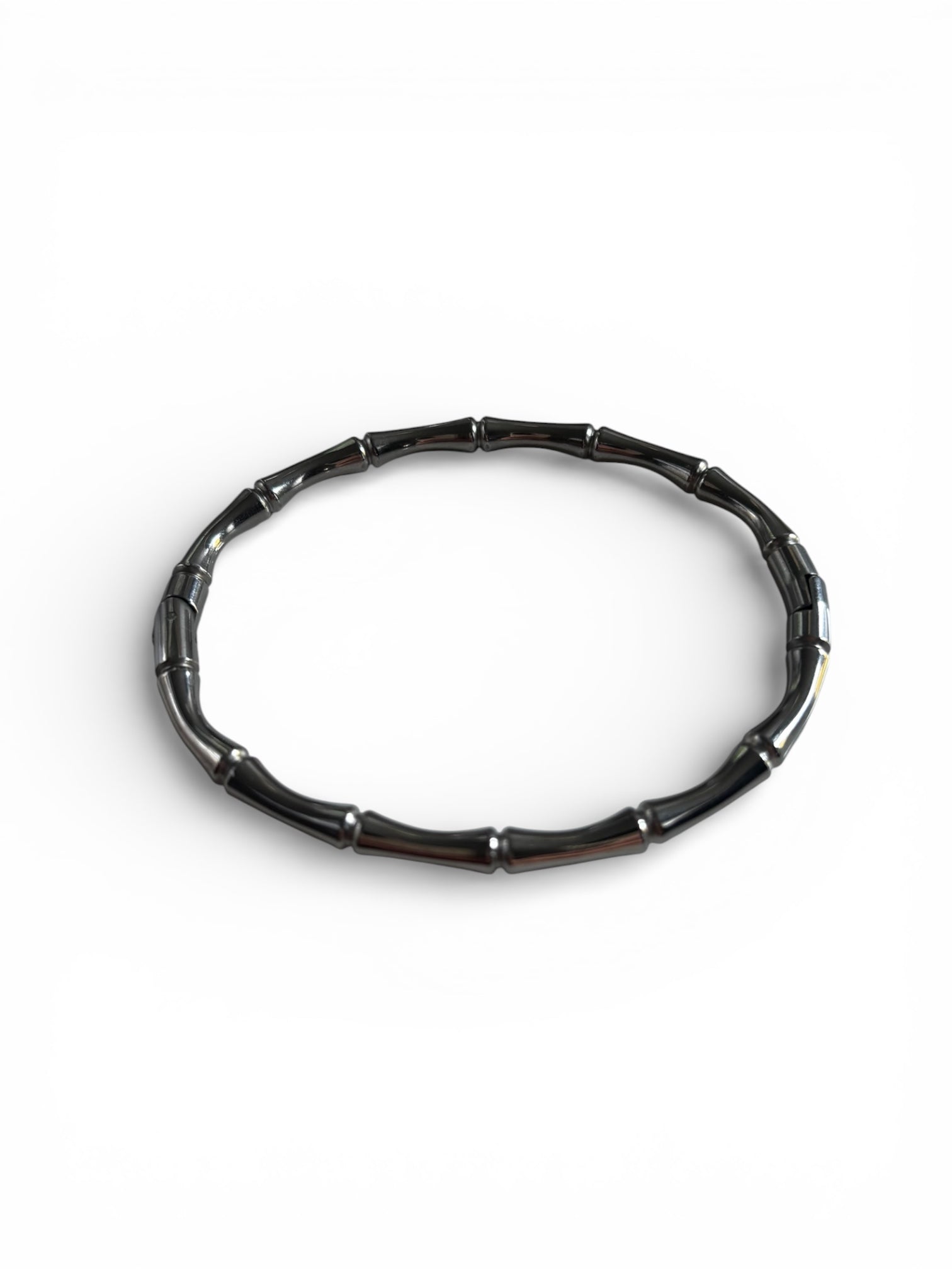 Bamboo style bangle