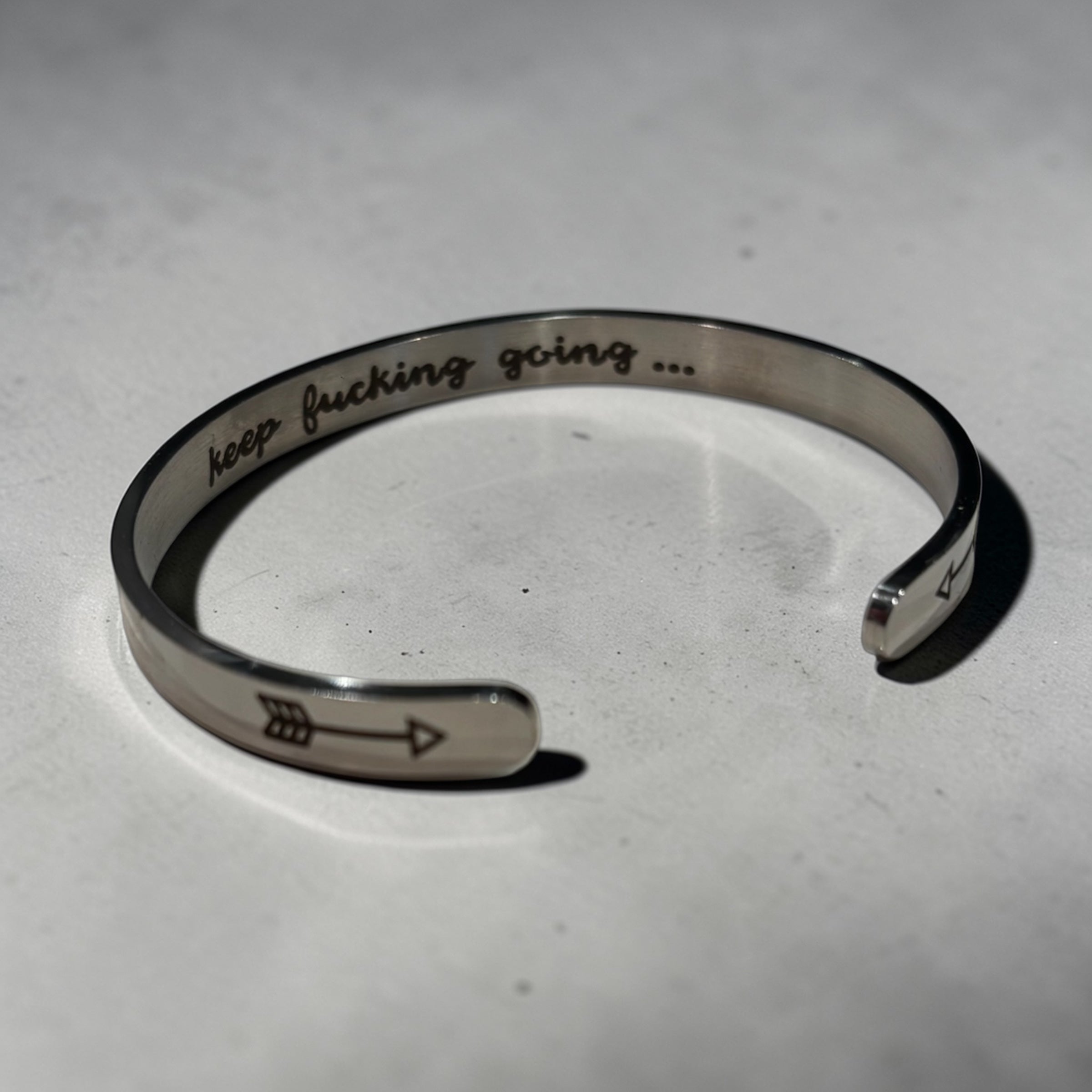 Silver bangle