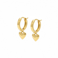 Small heart hoops