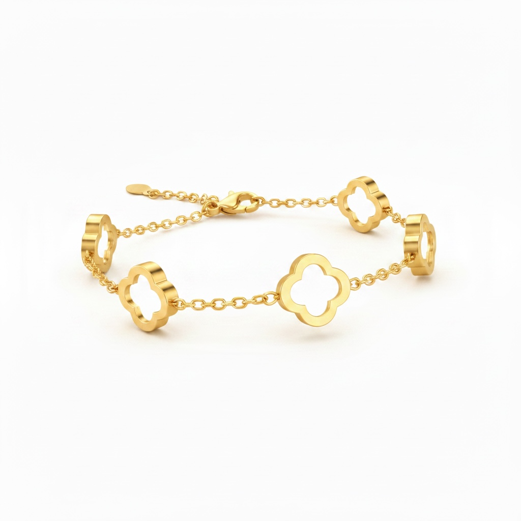 Lady Luck in gold